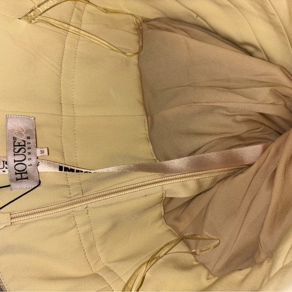 House of CB Gold Cocktail Dress NWT - Picture 7 of 8